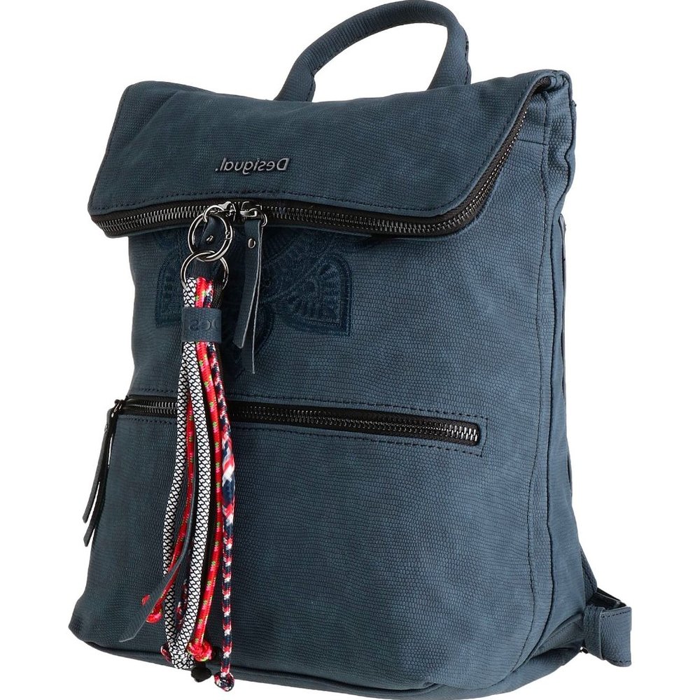 Desigual Bag Pack 21 Wakp21/5000 Aquiles Nerano Blue NWT